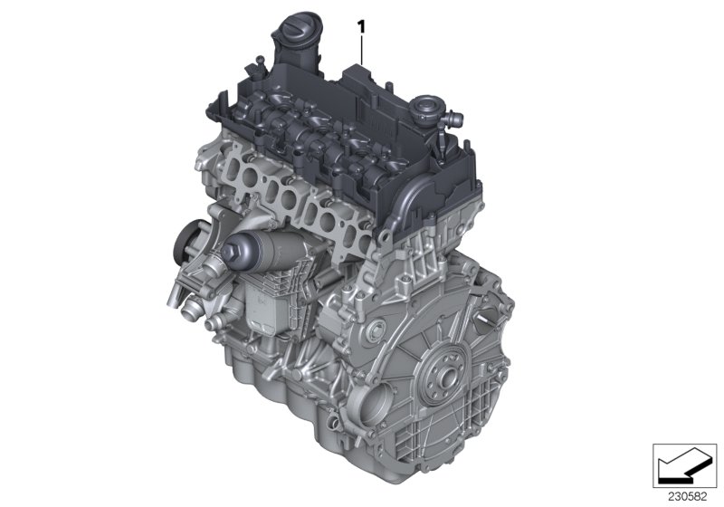 Genuine BMW 11002455325 G30 Exch. Short Engine B46B20B (Inc. 520i & 530i) | ML Performance UK Car Parts