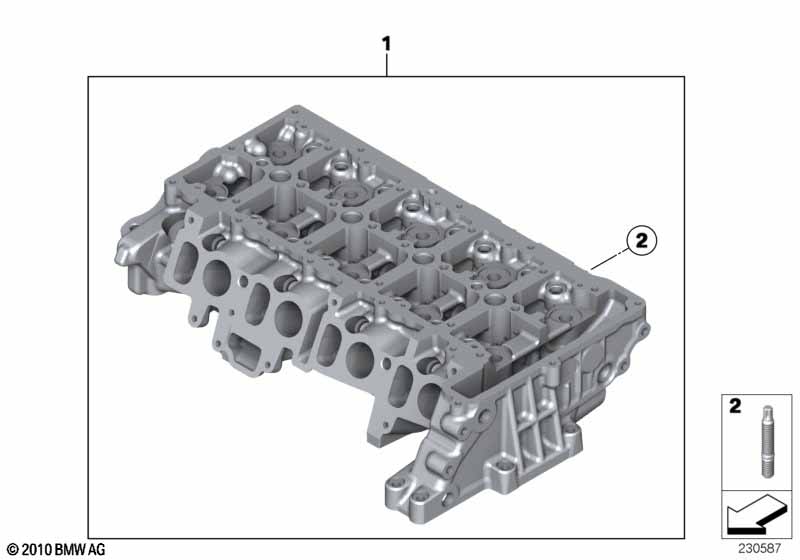Genuine BMW 11127812606 Cylinder Head (Inc. Cooper D & Cooper SD) | ML Performance UK Car Parts