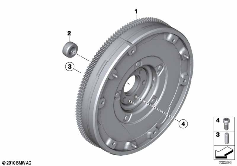 Genuine BMW 11218507765 R56 Centering Ring (Inc. One D, Cooper D ALL4 1.6 & Cooper D 1.6) | ML Performance UK Car Parts