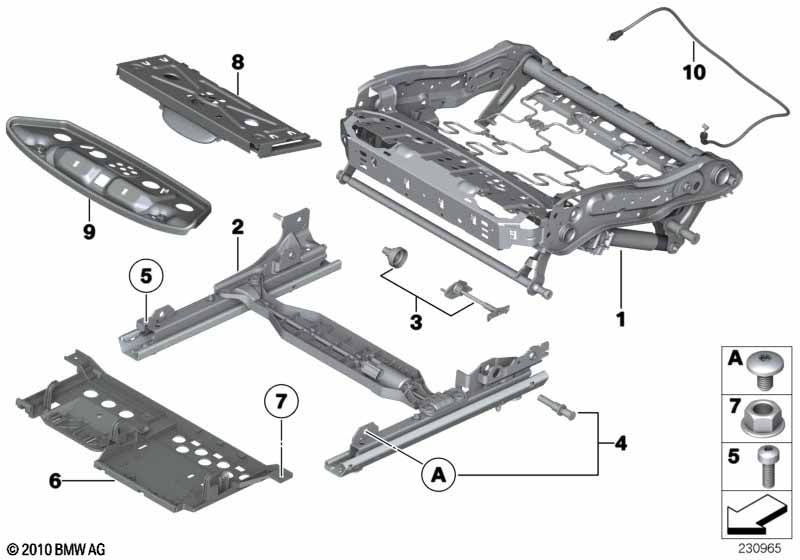 Genuine BMW 52107269532 Bowden Cable | ML Performance UK Car Parts