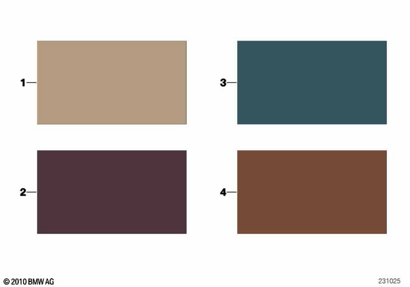 Sample chart with interior colors