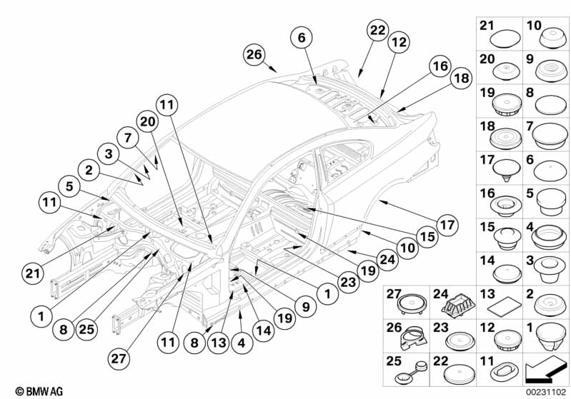 Genuine BMW 51717164761 E92 RR31 Support Lifting Platform (Inc. 318i, 320xd & M3) | ML Performance EU Car Parts