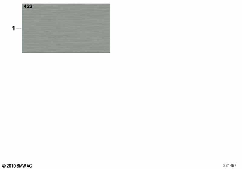 Sample chart with interior moldings