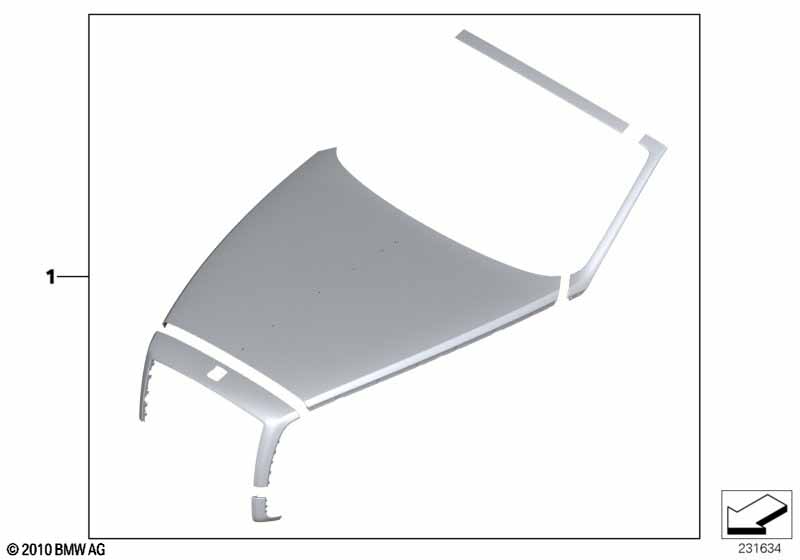 Genuine BMW 51317204984 RR4 Clip (Inc. Ghost) | ML Performance UK Car Parts