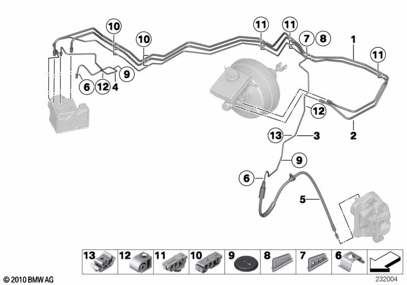 Genuine BMW 34326787542 F25 F26 Pipe (Inc. X3) | ML Performance UK Car Parts