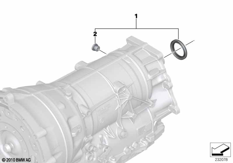 GA8HP45Z output for AWD
