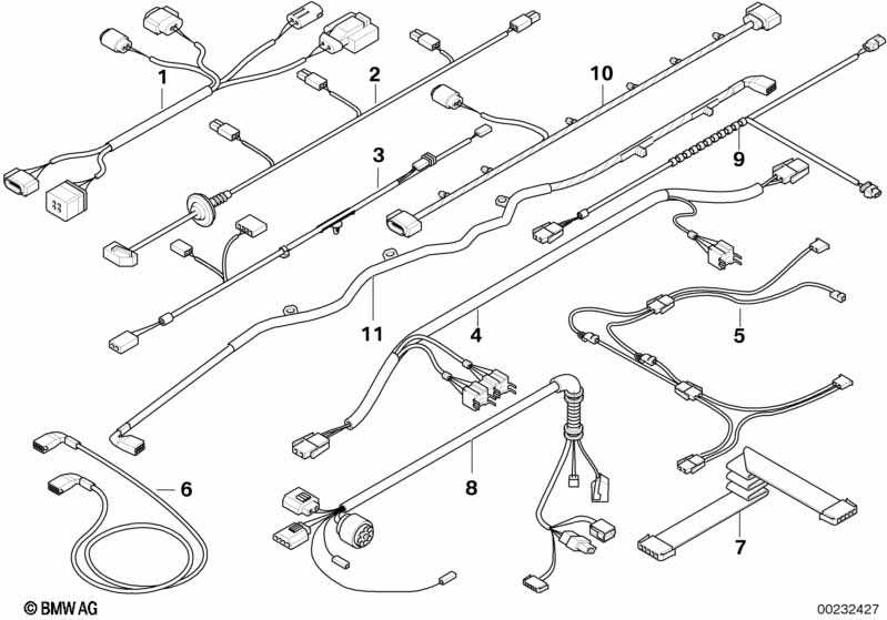 Various additional wiring sets