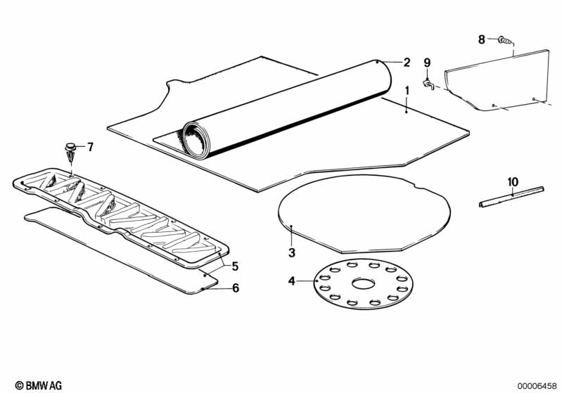 Genuine BMW 51471872820 E24 E23 Lock (Inc. 633CSi, 732i & 630CSi) | ML Performance EU Car Parts