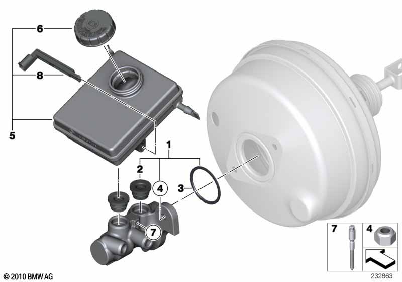 Genuine BMW 34336794473 F25 F26 Expansion Tank (Inc. X3) | ML Performance UK Car Parts