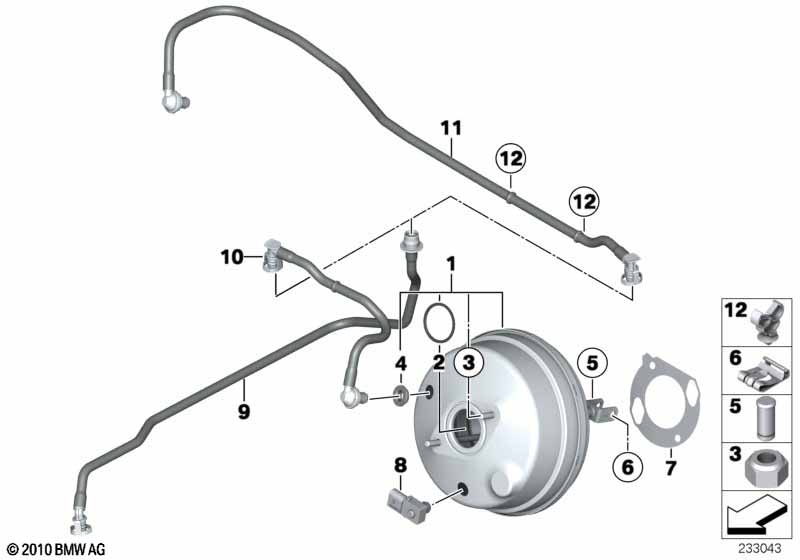 Genuine BMW 11667601020 F25 F26 Vacuum Pipe (Inc. X4 35iX, X3 28iX & X4 M40iX) | ML Performance UK Car Parts