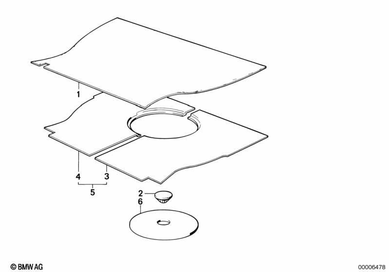 Trunk trim panel