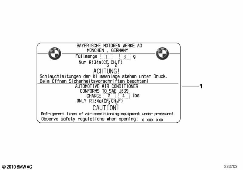 Label, coolant