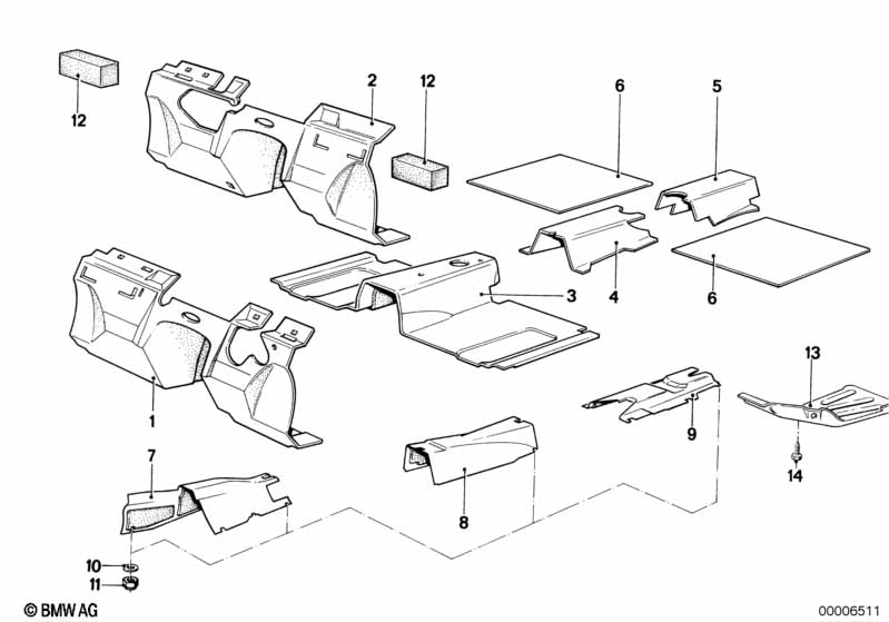 Sound insulating front