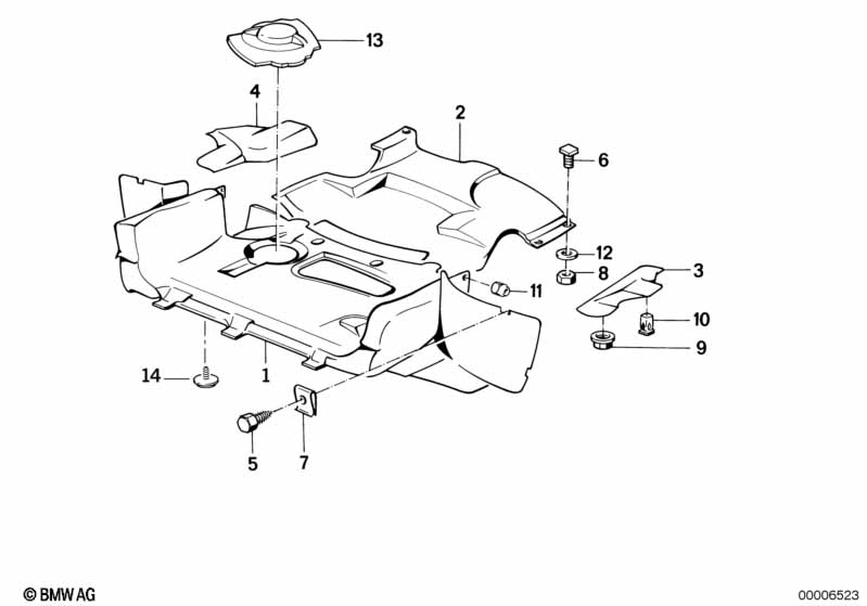 Insonorisation compart.mot./conduit air