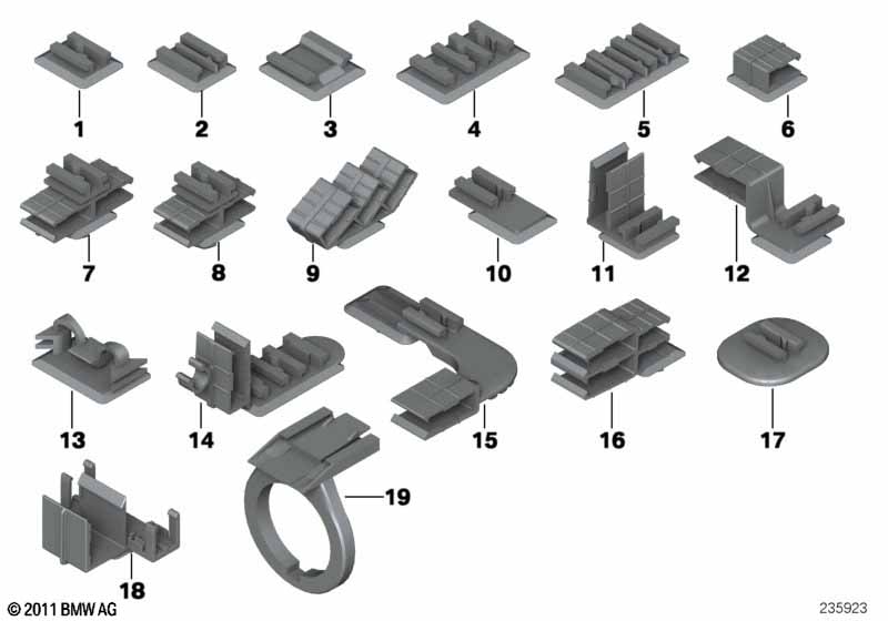 Plug-in connection bracket