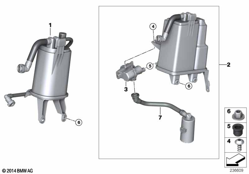 Activated Charcoal Filter/FUEL VENTILAT