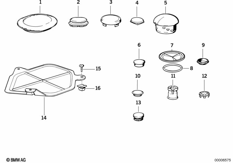 Genuine BMW 51711970989 E31 Gasket (Inc. 840i, 850CSi & 840Ci) | ML Performance EU Car Parts