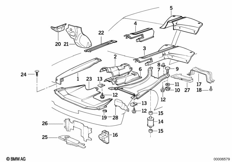 Heat insulat./engine compartm.screening