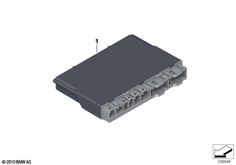 Control unit for seat module
