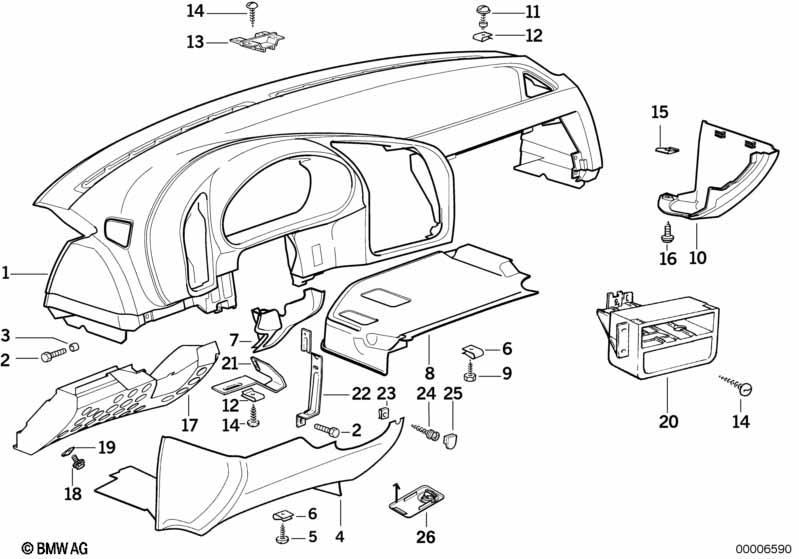 Trim panel dashboard