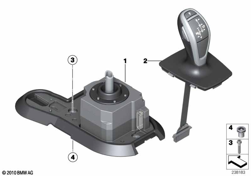 Genuine BMW 61319260295 E84 Shift Box, Gear Selection Switch (Inc. X1) | ML Performance UK Car Parts