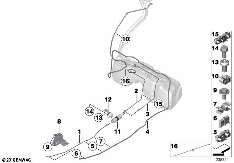 Fuel line / fuel filter