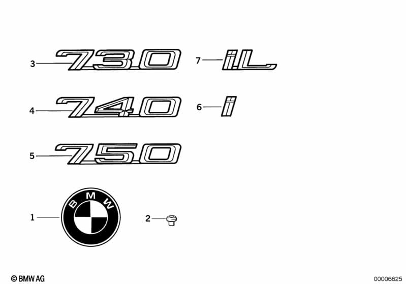Emblems / letterings