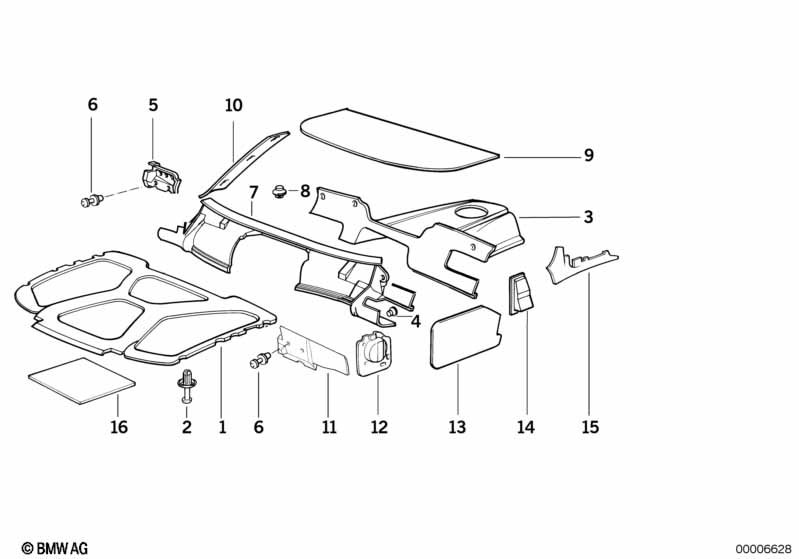 Genuine BMW 51488173709 E36 Sound Insulating Door Front Left (Inc. 325td, 318i & 318tds) | ML Performance UK Car Parts