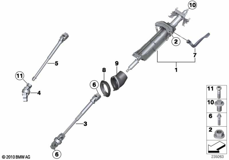 Genuine BMW 32306790366 F25 F26 Bracket, Sleeve (Inc. X3) | ML Performance UK Car Parts