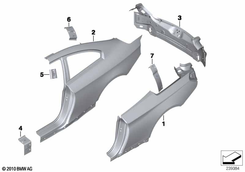 Side panel/tail trim