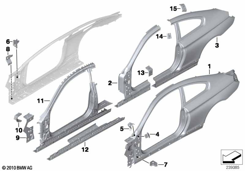 Body-side frame