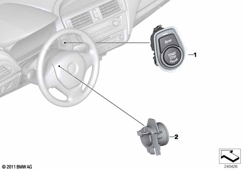 Switch, Start-Stop and ring antenna
