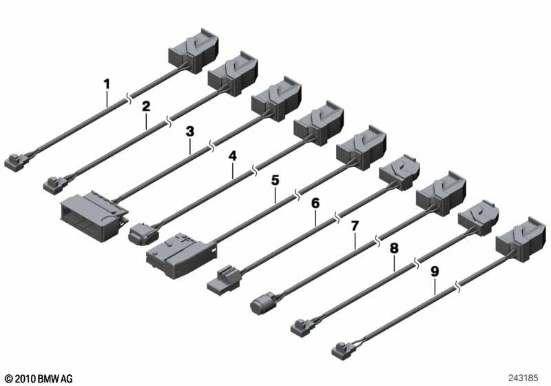 Opravný kabel airbag