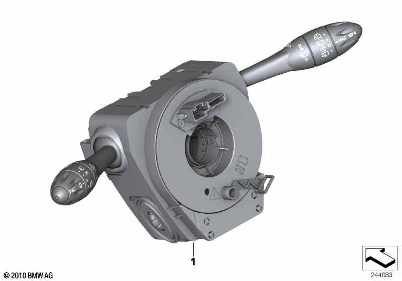 Switch unit steering column