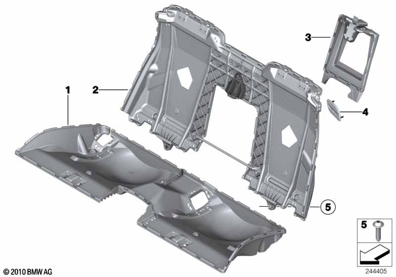 Seat, rear, seat frame, base seat