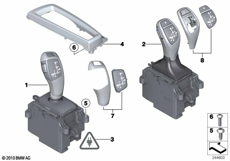 Gear selector switch