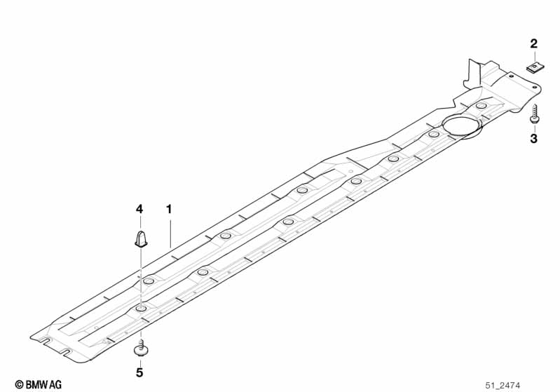 Cover door sill / wheel arch