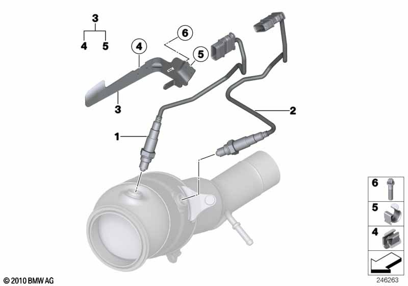 Lambda Probe Fixings