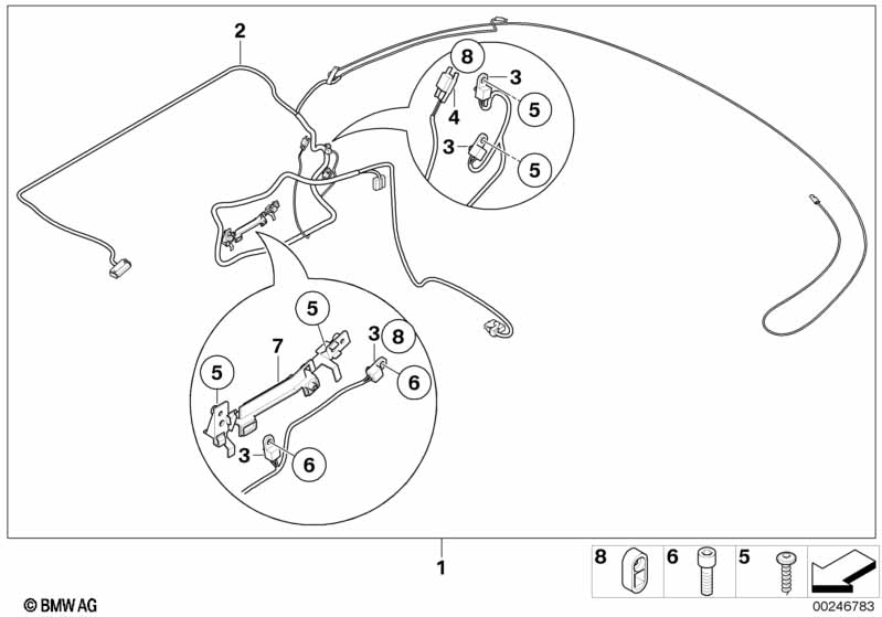 Genuine BMW 54347190732 E88 Adapter Plate (Inc. 118i, M240iX & 220i) | ML Performance EU Car Parts