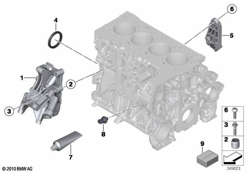 Engine Block Mounting Parts