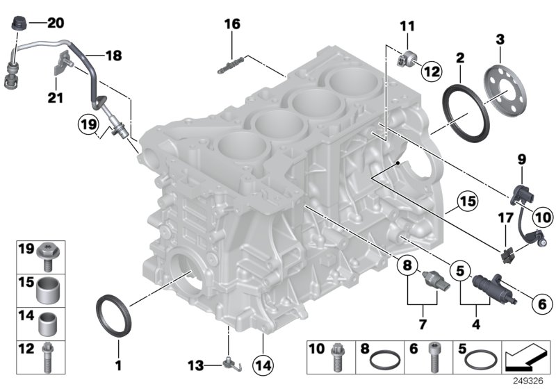 Genuine BMW 11217588968 F30 F11 F10 Reluctor (Inc. X6 28iX, Z4 20i & 320iX) | ML Performance UK Car Parts