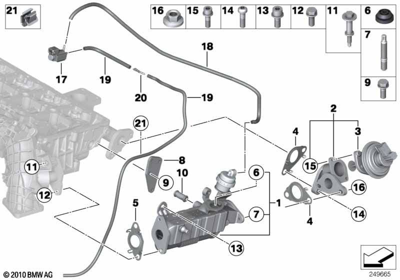 Genuine BMW 11717823317 Gasket Steel (Inc. One D, Cooper D ALL4 1.6 & Cooper D ALL4 2.0) | ML Performance UK Car Parts