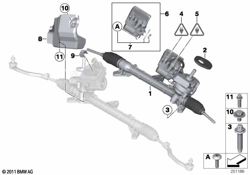 Steering unit, electric (EPS)