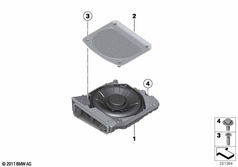 Components central bass