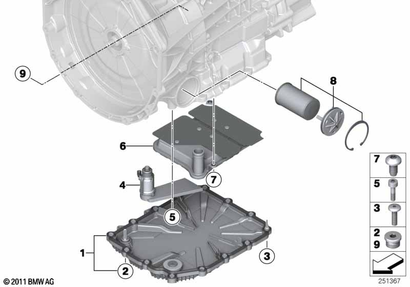 GS7D36SG oil pan