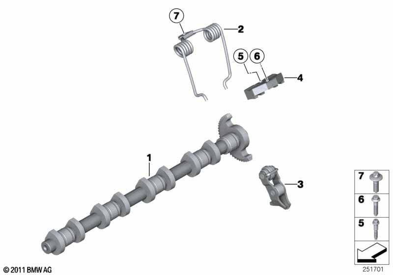 Genuine BMW 11377533904 F20 R56 Retainer Spring (Inc. Coop.S JCW, Cooper ALL4 & 120i) | ML Performance UK Car Parts