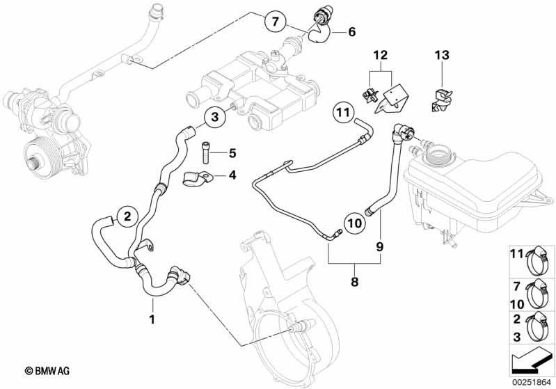Genuine BMW 11537789246 E65 Vent Hose (Inc. 740d) | ML Performance UK Car Parts