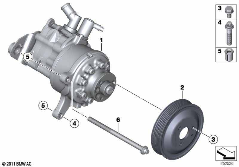 Power steering pump/Dynamic Drive
