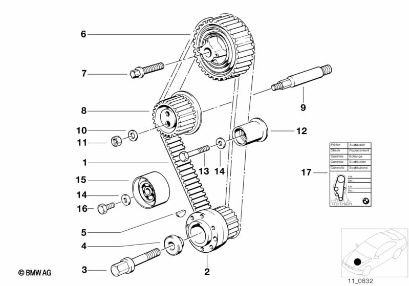 Timing and valve train-tooth belt