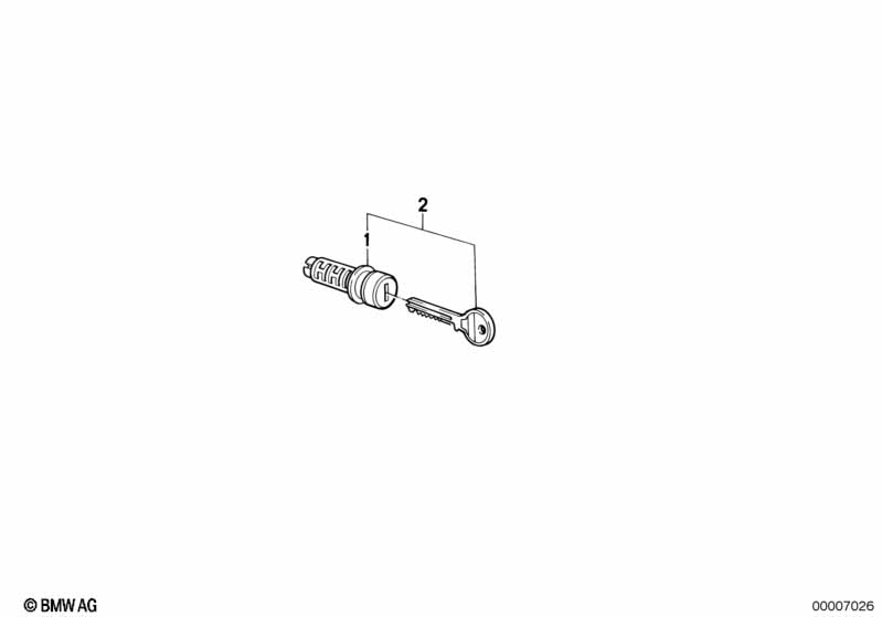 Set of suitcase locks
